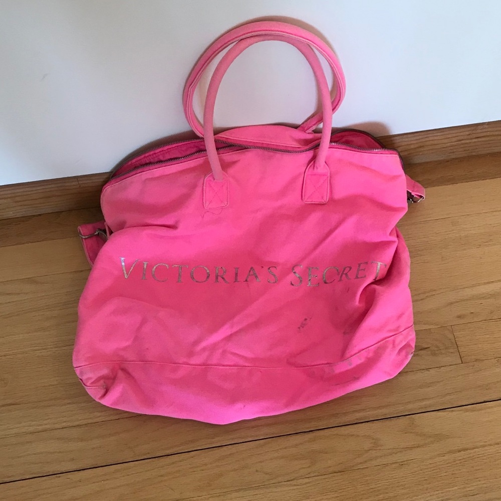 VS Pink Duffle